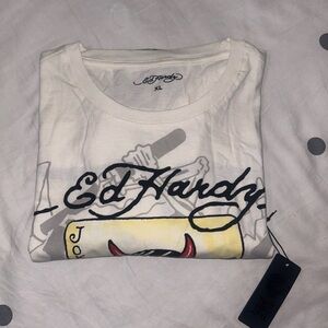 Ed Hardy Graphic T-Shirt